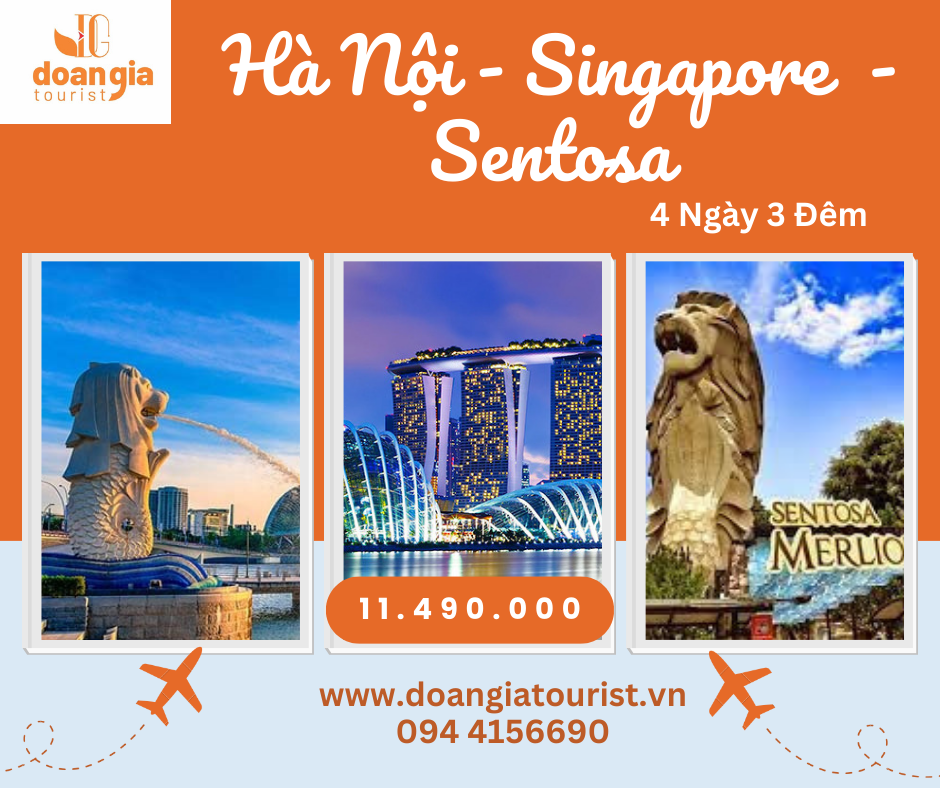 HÀ NỘi – Singapore Sentosa 4n3d