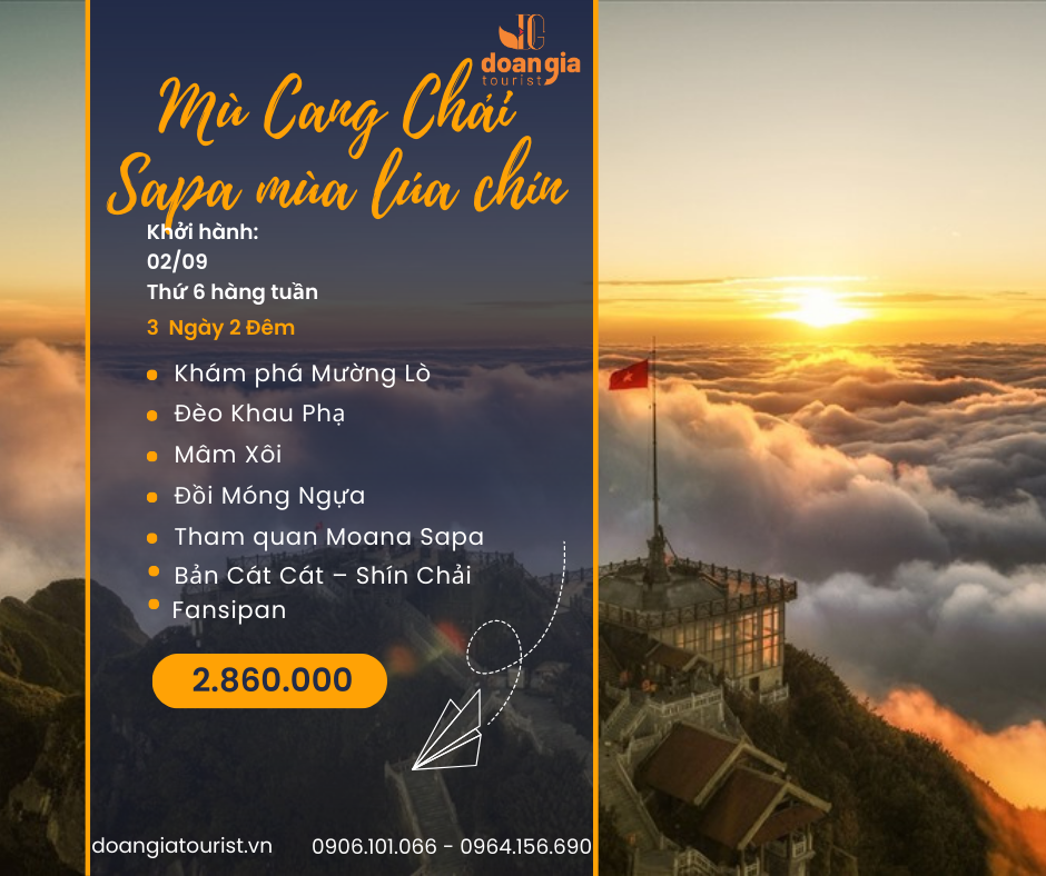 Tour MÙ Cang ChẢi Sapa MÙa LÚa ChÍn